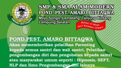 Ponpes Amaro Bittaqwa Lampung Buka Pendaftaran Murid Ajaran 2025 -2026